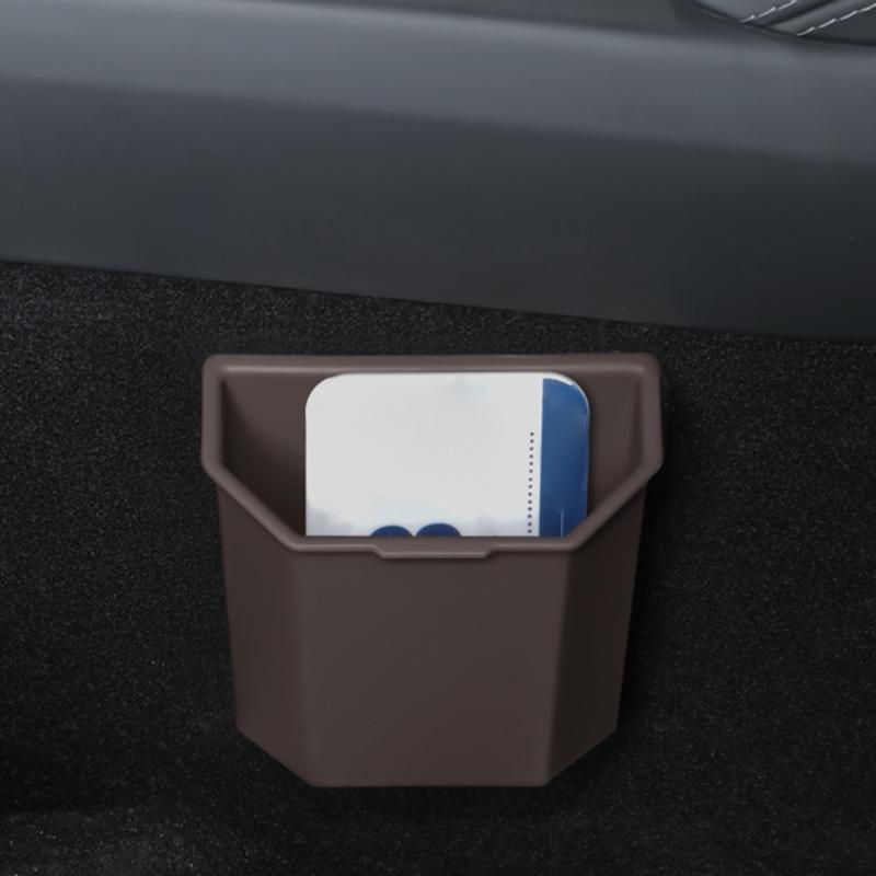 Car Rubbish Bin Car Trash Can Universal Multifunctional Auto Dustbin Garbage Organizer Holder Car Storage Container Box