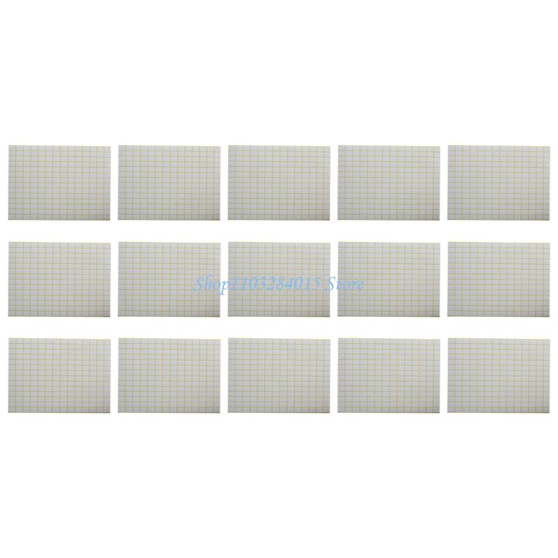 R6FF 15 Sheets Multifunctional Labels Sticker Blank Labels Adhesive Sticker Jams Label for Storage Classroom Home