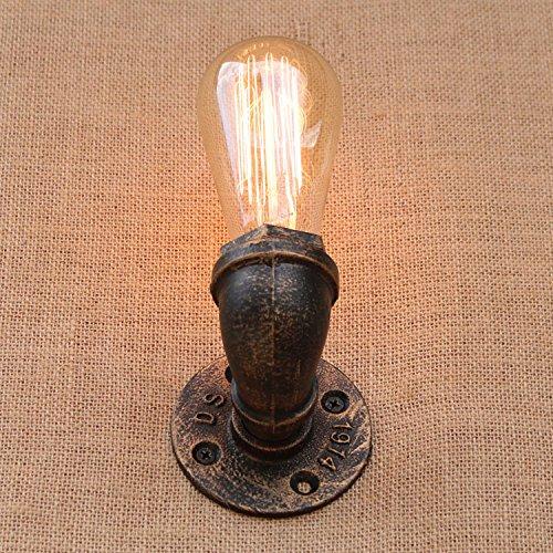 Chikazari Faucet-shaped Wall Lamp, Wall-mounted Lighting, Bracket Light, Industrial Rusty Vintage Pipe Wall Light, Stylish Bracket Light, Western Styl
