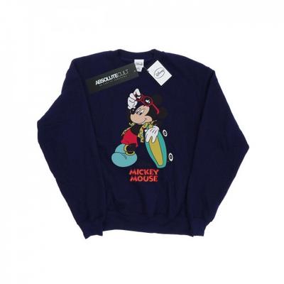 Moletom feminino/feminino Mickey Mouse Skate Dude