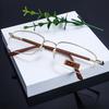 Reading Glasses Men And Women Comfortable Spring Mirror Legs  Fashion Age-Reducin Blue Light Glasses Simple Clear Glasses