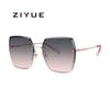 Women's Frameless Fashion Gradient Sunglasses - Sunshade & UV Protection