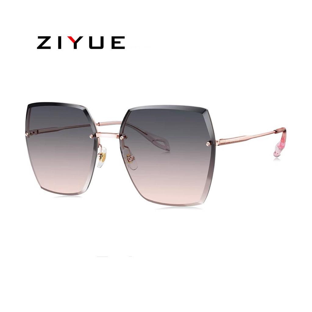 Women's Frameless Fashion Gradient Sunglasses - Sunshade & UV Protection