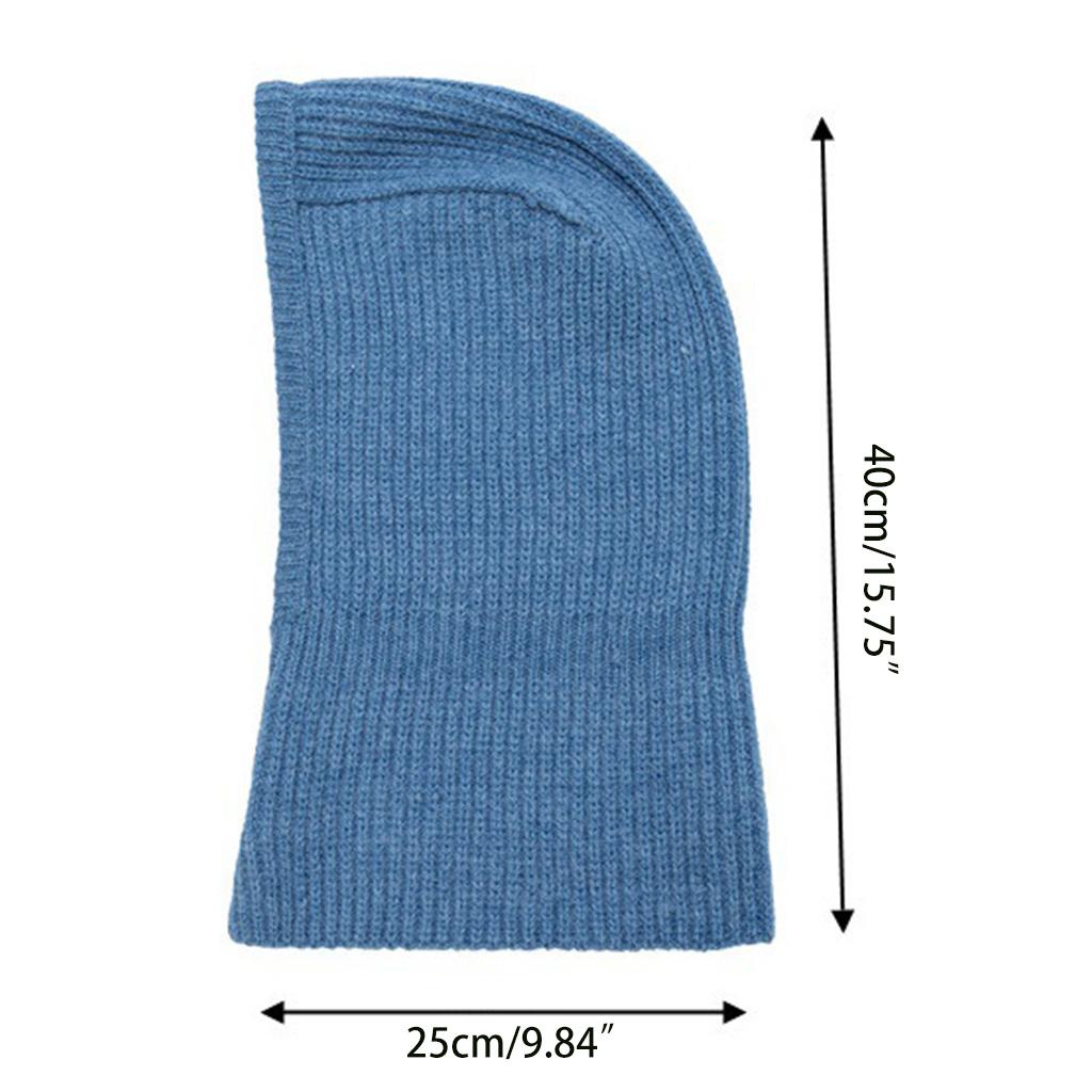 Warmest Hoodie Scarf Cap with Upgrade Woolen Adults Teens Fashionable Head W
