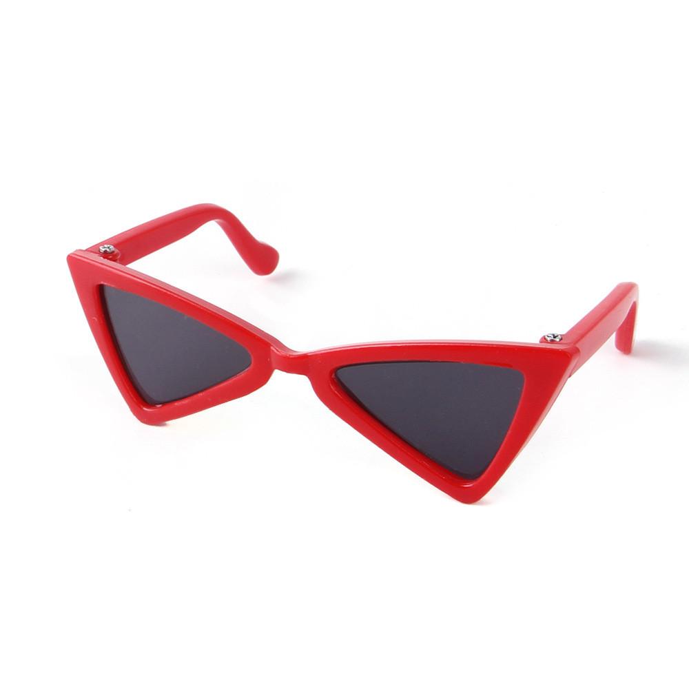 Adorable And Fashionable Dog And Cat Glasses With Fun Colorful Designs Red Sunglasses