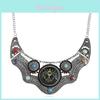 European Style Jewelry Alloy Necklace With Hollow Out Design