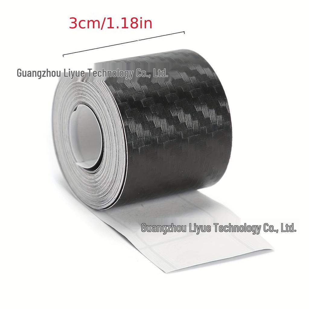 3D Carbon Fiber Car Door & Mirror Protective Anti-Scratch Tape