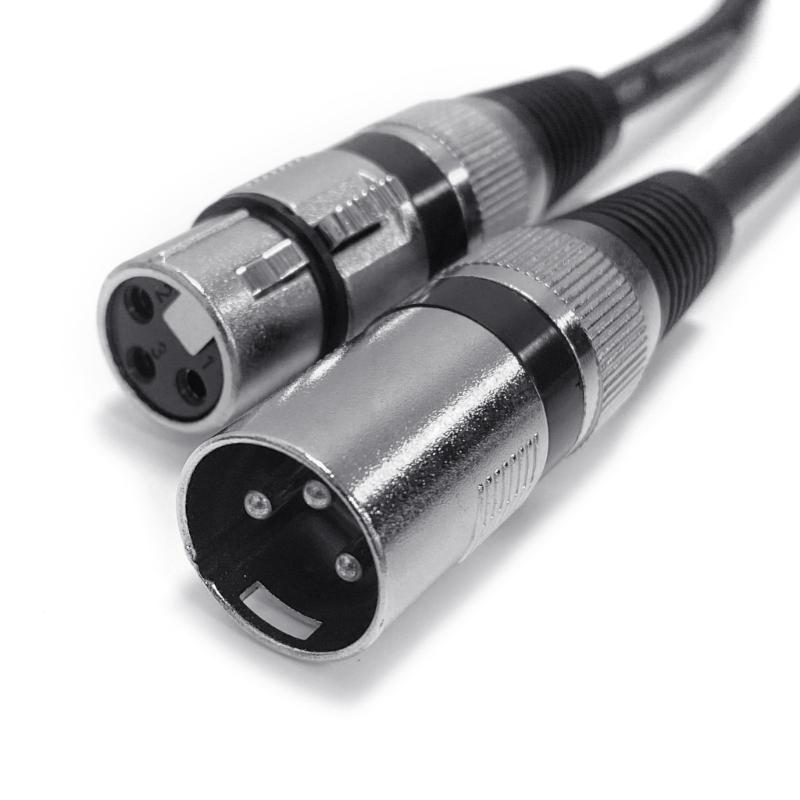 3Pin XLR Stable Connection Cable Male to Female Plug Radio Cable Shielded Suitable For Mixers Microphone Amplifier