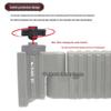 Rattlesnake Multicolor Tactical Signal Headlamp: Hands-Free, Waterproof, IR, White, Red, Blue Lights for Outdoor Use.