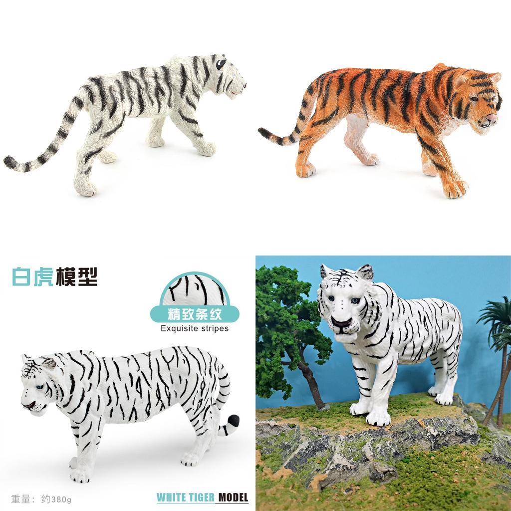 Forest Adorable Animal Model Realistic Plastic Tiger For Educational Learning And Play