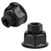 Filter Wrench 32mm 3/8" Cap Socket Drive Remover Tool for Buick (5*5*4cm) (Black)