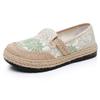 Shoes women's spring new casual single shoes shoes breathable and wear-resistant round head one-pedal women's shoes