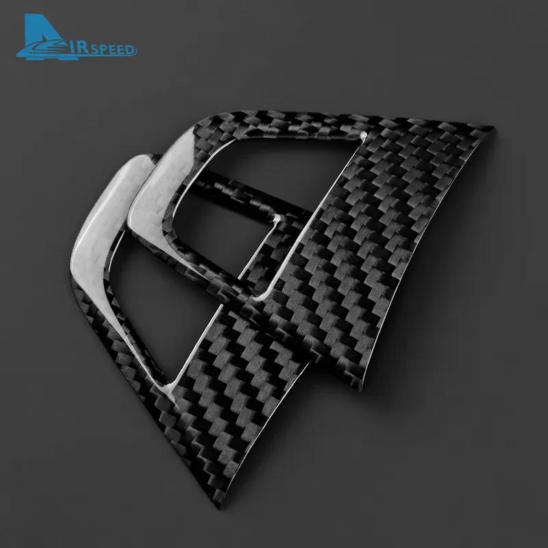 Real Dry Hard Carbon Fiber Sticker Trim For Renault Fluence Megane 3 RS 2009 2010 2011 2012 2013 2014 Car Steering Wheel Button