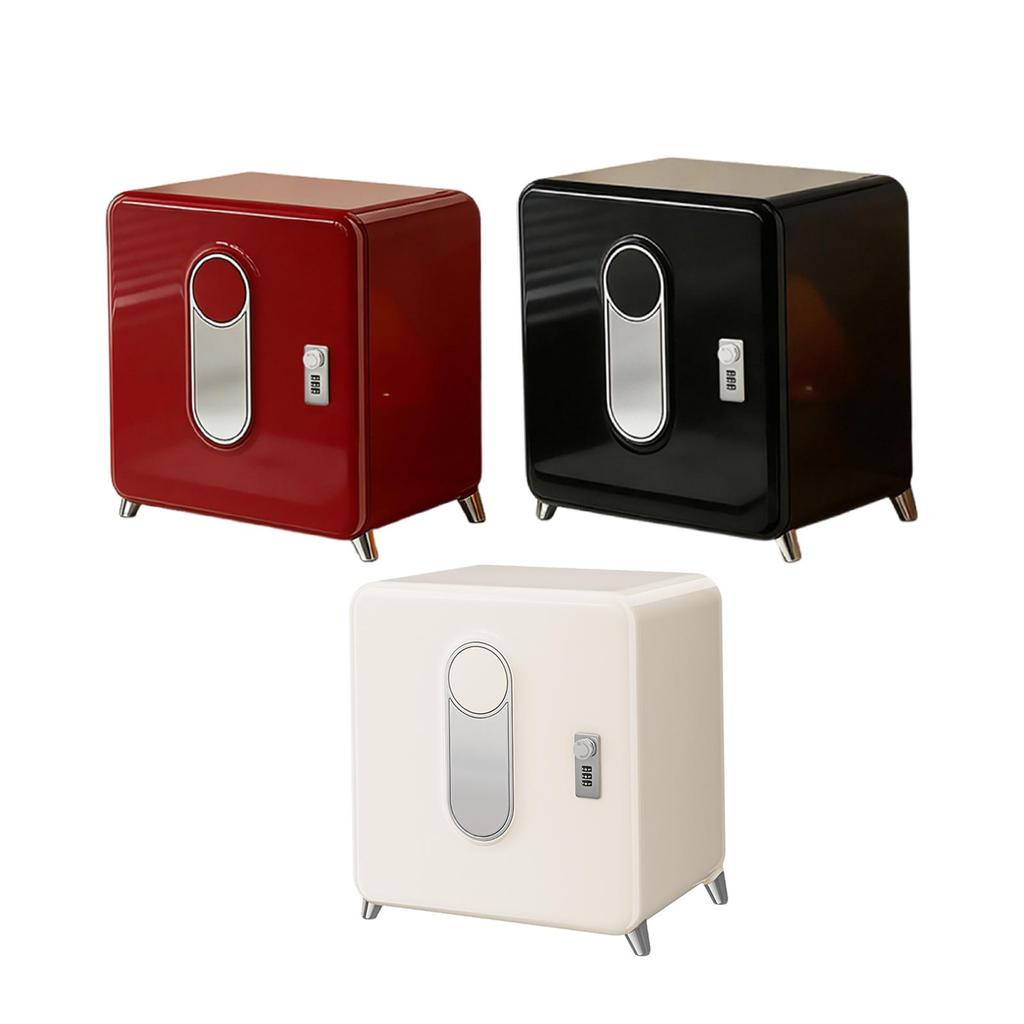 Combination Lock Document Storage Case Space Saving Multifunctional Desktop File Organizer Cabinet for Workstation