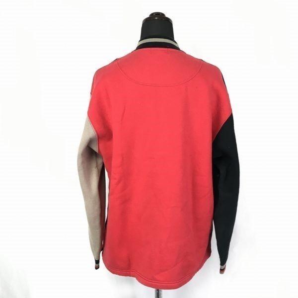 90s Vintage/CC KANSAI by Kansai Yamamoto Color Panel Anorak Sweat Trainer/Men’s Size L/3/Clear Material Logo(USED)