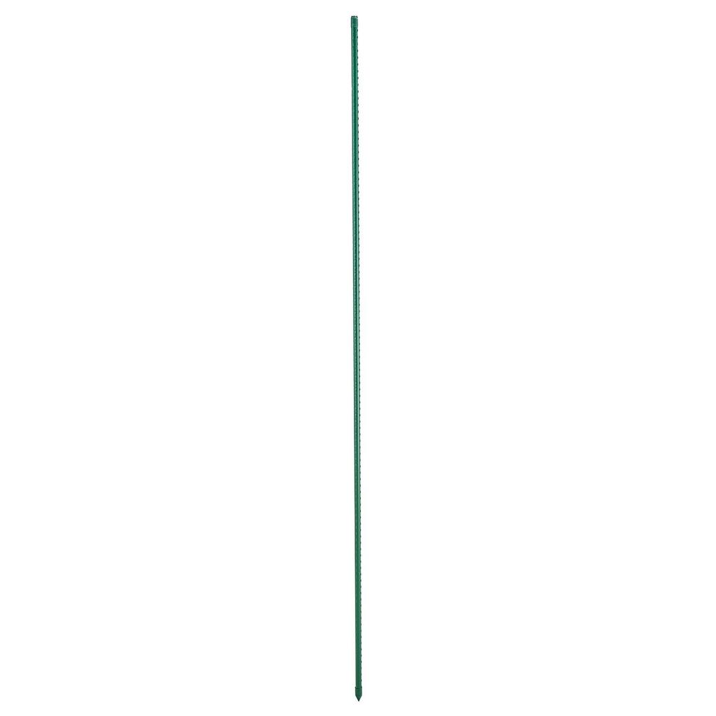 Garden Stakes, 15 Pack, 1705 mm, Plastic Coated Metal Tomato Stakes, Garden Sticks for Plants Support, with Pointed End and Non-Slip Bumps for Growing