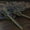 Well Balanced Copper Zinc Tea Scoop Vintage Royal Aesthetic for Tea Ceremony Loose Leaf Scooping Coffee Beans Measuring Spoon
