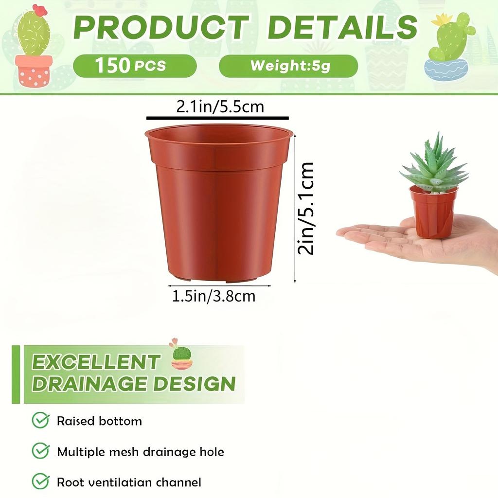 10/20pcs Two-colors Seeding Nursery Pot Plastic Plants Flowers Seedling Cups Grow Box Home Garden Nursery Pot Potted Containers