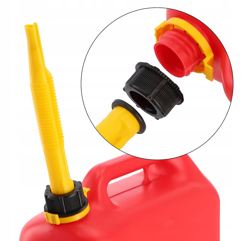KADAX Fuel Canister 6L Tank Can + Funnel Certificate