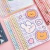 Carini Quaderni Spiralati A5, Diari Animaletto Kawaii, Quaderno con Fogli Rigati 20,7 x 14 cm, Diario di Scrittura da 60 Fogli per Scuola Ufficio Bambini Adolescenti