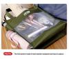 KOBEST Kangbai Student Art Tote: A4 Transparent Mesh Bag with Large Capacity for Books and Supplies.