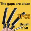 3 pcs Bathroom Gap Cleaning Brush for Tile, Kitchen Narrow Crevice Brush, Multi-Functional Window Sill Dust Cleaner