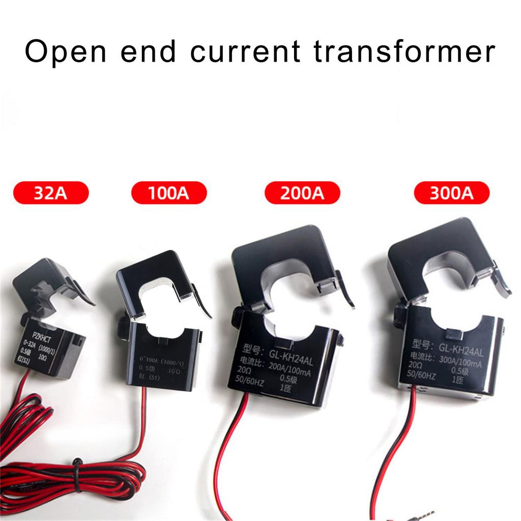 High Precisions Split Core Current Transformer Sensor Versatile Split Core Current Sensor Upgrades for Energy Monitoring