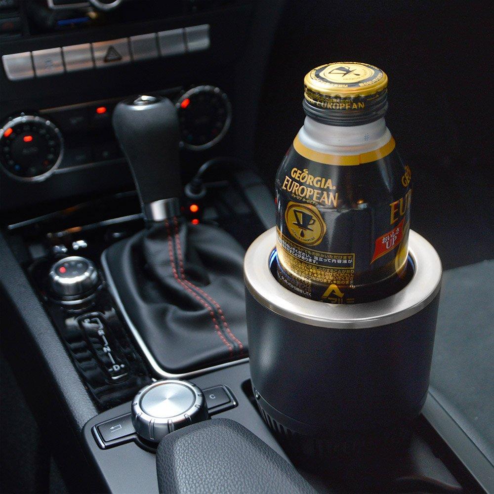 Sanko Car Drink 12V Cigarette WCBFCCPB Hot/Cold Holder, Lighter, Black,