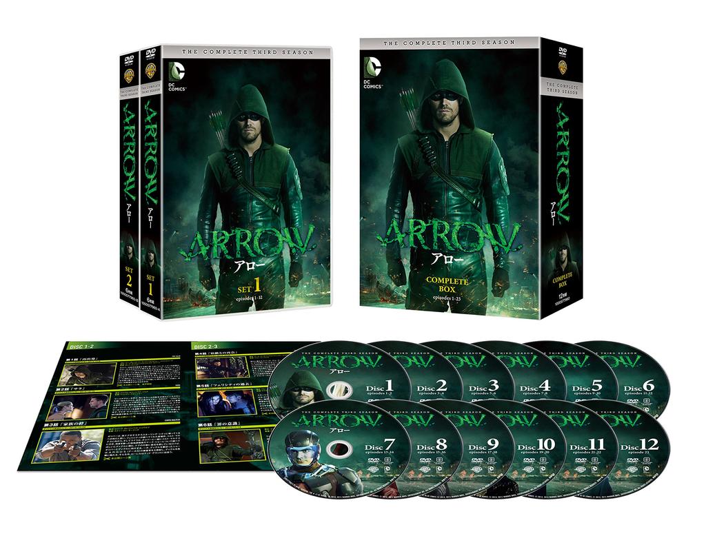 ARROW Arrow Third Season Complete Box Set / (12 Discs) [DVD]