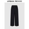 UR2026 Women's Spliced Wide-Leg Pants