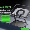 Metal Laptop Holder Stand with Double Arm Designing Desktop Cooling Bracket for Gaming and Home Office Use