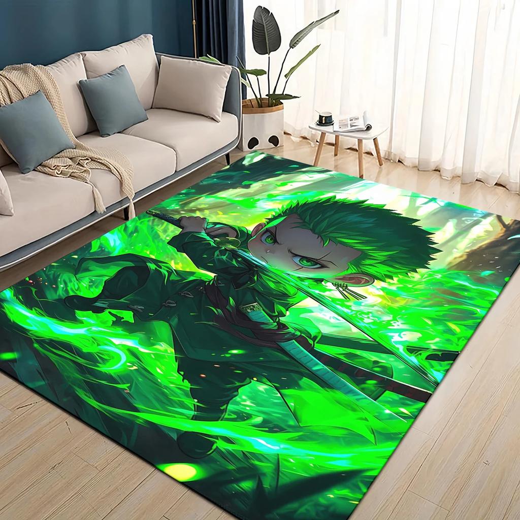 Cartoon 3D One Piece-e Japan Anime Carpet Rug for Living Room Bedroom Home Sofa Decoration,Kids Play Non-slip Floor Mat