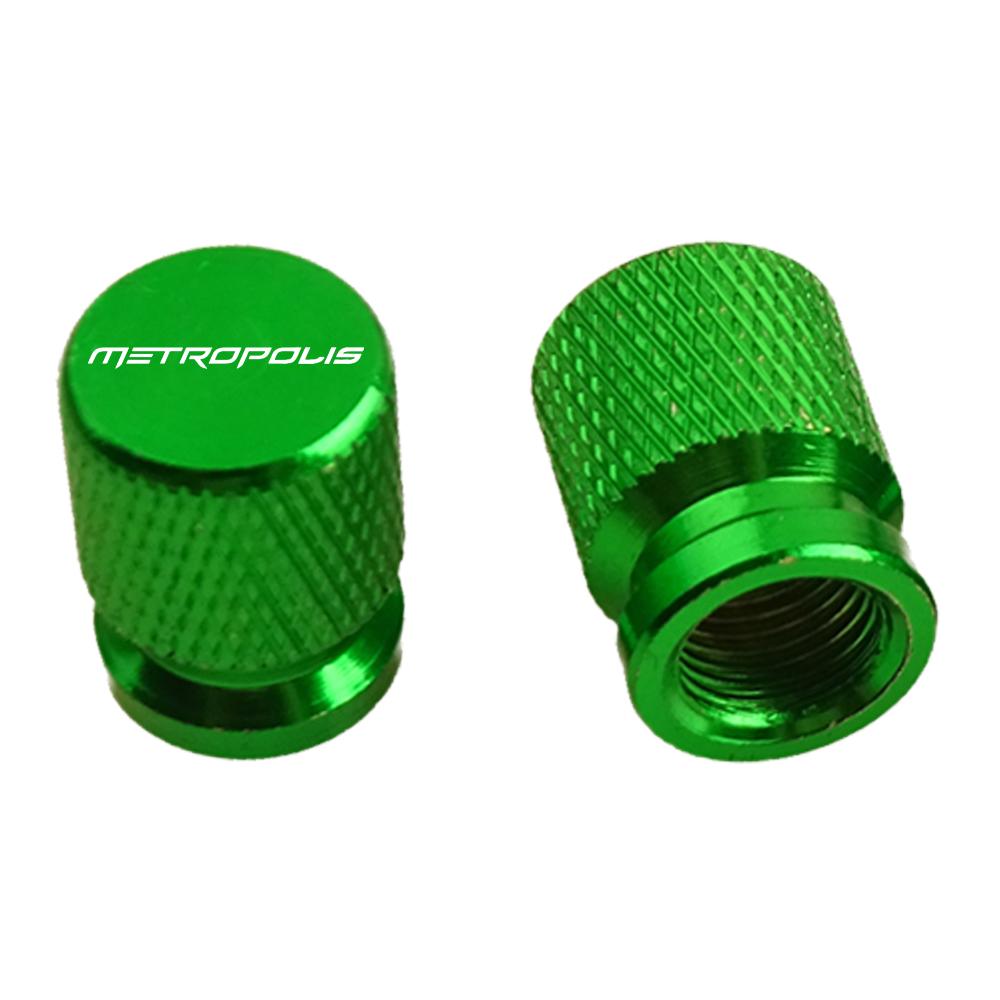 

2X CNC Alloy Motorcycle Valve Cap for Peugeot Metropolis 400 GT SW 2020 2021 2022 2023 2024 2025 2026 2027 Motorcycle Valve Cap зелений