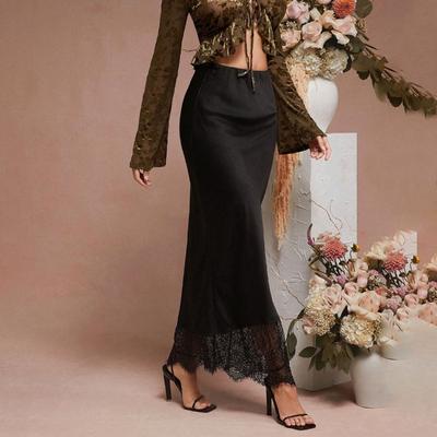 Women's Skirt Lace Splicing High Class Sense