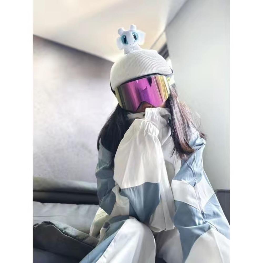 Pokrowiec na kask narciarski Czapka Urocze Kreskówkowe Uszy Kota Dziecko Ten Sam Pojedyncza i Podwójna Deska Pokrowiec na Kask Bateryjny Unisex