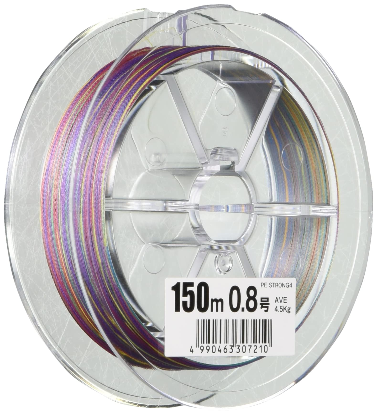 

YAMATOYO PE Line PE Strong 4 150m 4 pieces 5 colors No. 0.8 4.5kg (1m/5m mark)