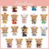 Plush Toy Rilakkuma Keychain Cartoon Animal Stuffed Doll Decoration Kids Gift