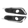 1Pair Fog Light Covers 23142357 Stylish Durable Impact Resistant Front Bumper Fog Lamps Bezel Cover Trim Replacement