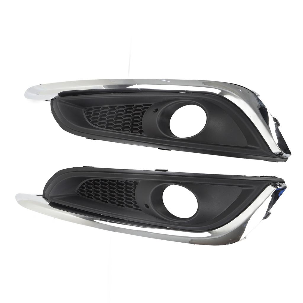 1Pair Fog Light Covers 23142357 Stylish Durable Impact Resistant Front Bumper Fog Lamps Bezel Cover Trim Replacement