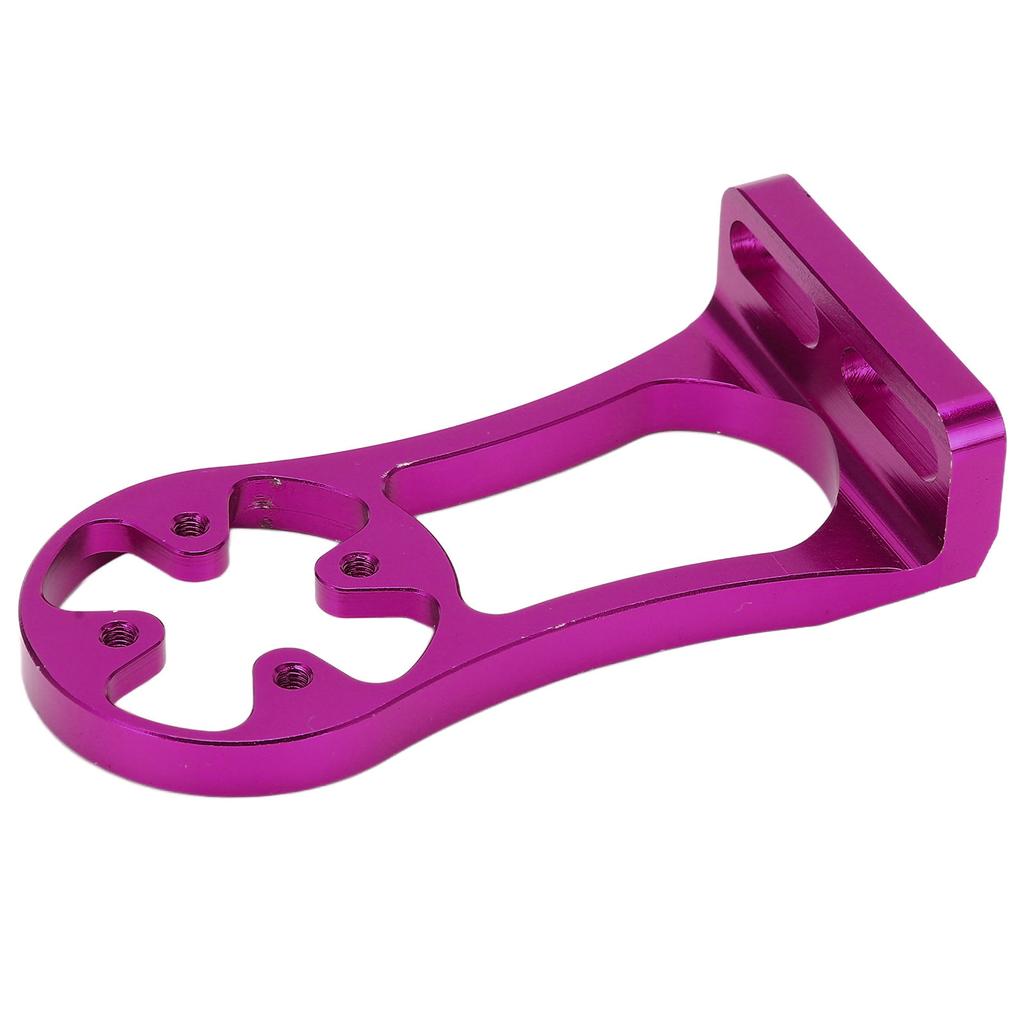 Bike Computer Extended Mount Out Front Bicycle GPS Combo Holder for Outdoor Riding DevicesPurple
