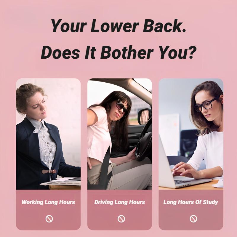 Adjustable Back Stretcher for Waist Neck Pain Relief Multi-Level Massager Lumbar Cervical Spine Support Yoga Fitness Device