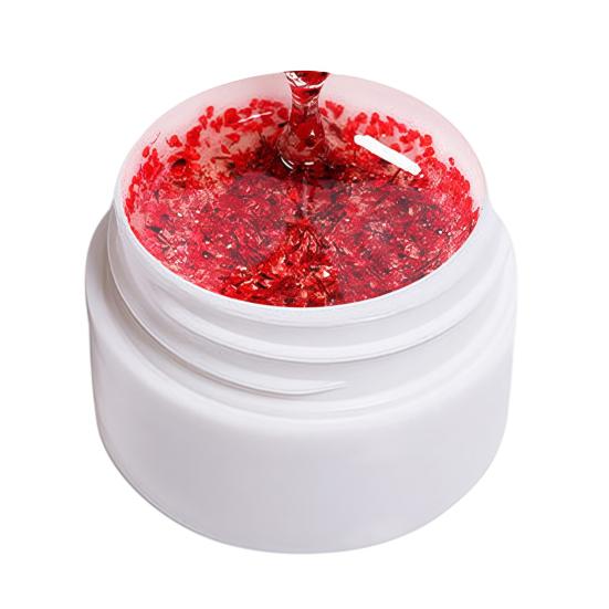 1/6Pcs 8ML Dried Flowers Gel Nail Polish Soak Off UV/LED Natural Floral Petal Nail Glue Varnish Long Lasting Women Clear DIY Nail Art Painting Gel