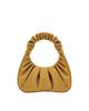 Bolsa de Mão Gabbi para Marca Pequena Fofa Ombro Design Simples [JW PEI] Feminina, Tamanho, Bolsa de Mão, Estilosa, Bolsa de Uma Alça, Bolsa, Leve, (Amarelo Cerveja)