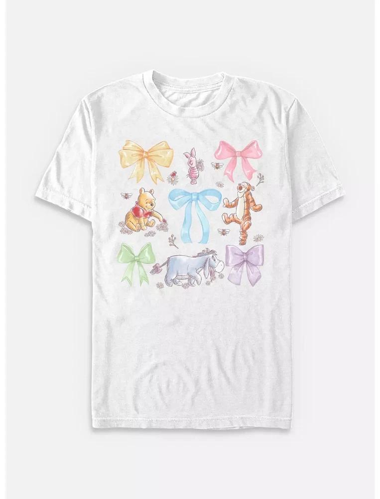 Winnie The Pooh Bows And Bees Tshirt White S