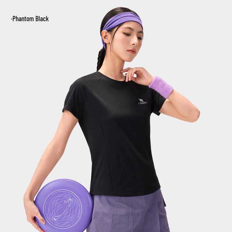 CAMEL Women s Quick-Dry Short Sleeve Running T-Shirt L
