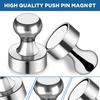 12Pcs Strong Magnets for Whiteboard, Fridge Magnets, Refrigerator Magnet Pins for Kitchen, Office, Classroom Must Haves
