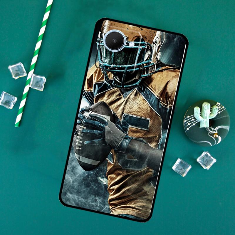 

Rugby Football Sport For Realme GT7 Pro 15 14 10 11 12 13 Pro Plus C67 C65 C63 C61 C55 C53 C51 C35 C75 C71 Case Realme C25 C25s
