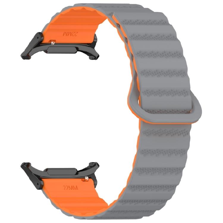 Magnetic Fitness Watch Straps For GWU25 47mm Smartwatch Flexible Silicone Band Waterproof Comfortable
