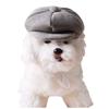 Breathable Pet Beret Hat For Costume Event Adjustable Drawstrings Dog Cats Headwears Cosplay Party Celebration Essential