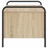 Coffee Table Sonoma Oak 99.5 x 49 x 46 cm Engineered Wood